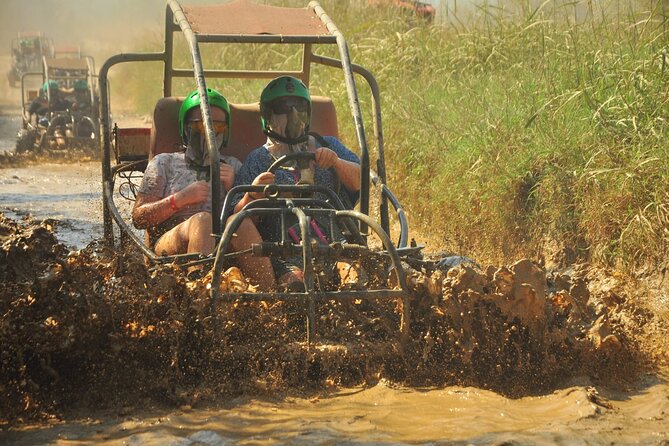 3 in 1 Whitewater Rafting, Buggy/Quad Ride and Zipline with Lunch - Lunch by the river and the extra-cost trap
