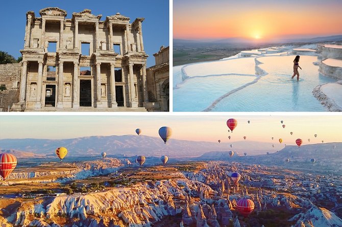 4 Days Turkey Tour - Cappadocia, Ephesus and Pamukkale Tour - Hotels, Meals, and Tour Stops