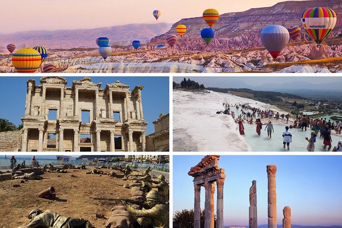 6 Days Turkey Tour Cappadocia, Pamukkale, Ephesus, Gallipoli Troy - Troy and Pergamon: legends beside ancient stones