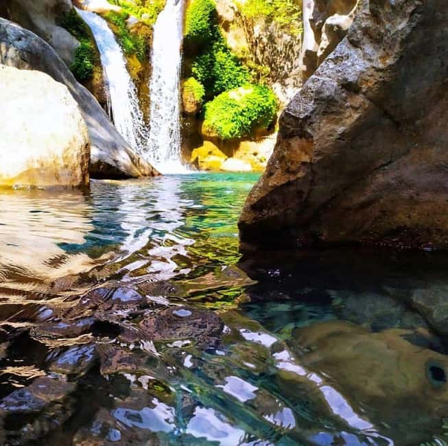 Alanya: 3 in 1 Tour Sapadere Waterfalls, Dim Stream,Dim Cave - Banana Gardens, Bridges, and Mountain Viewpoints