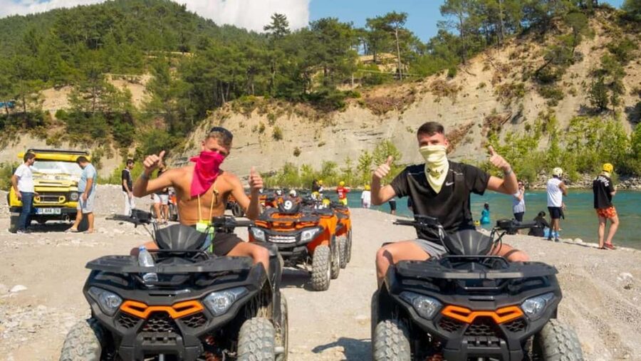 Alanya: 4X4 Quad Safari Tour in the Mountains - The second ride through mud and steep sections