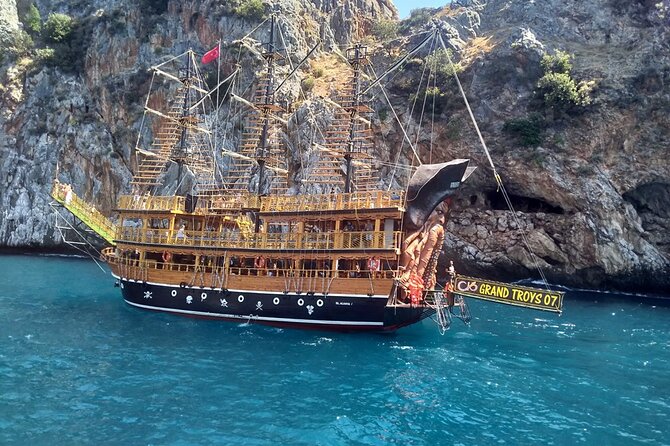 Alanya All Inclusive Pirate Boat Trip With Hotel Transfer - A pirate ship with a very modern purpose