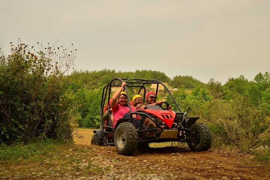 Alanya: Buggy Safari Adventure with Hotel Transfers - The riverside break and drinks stop