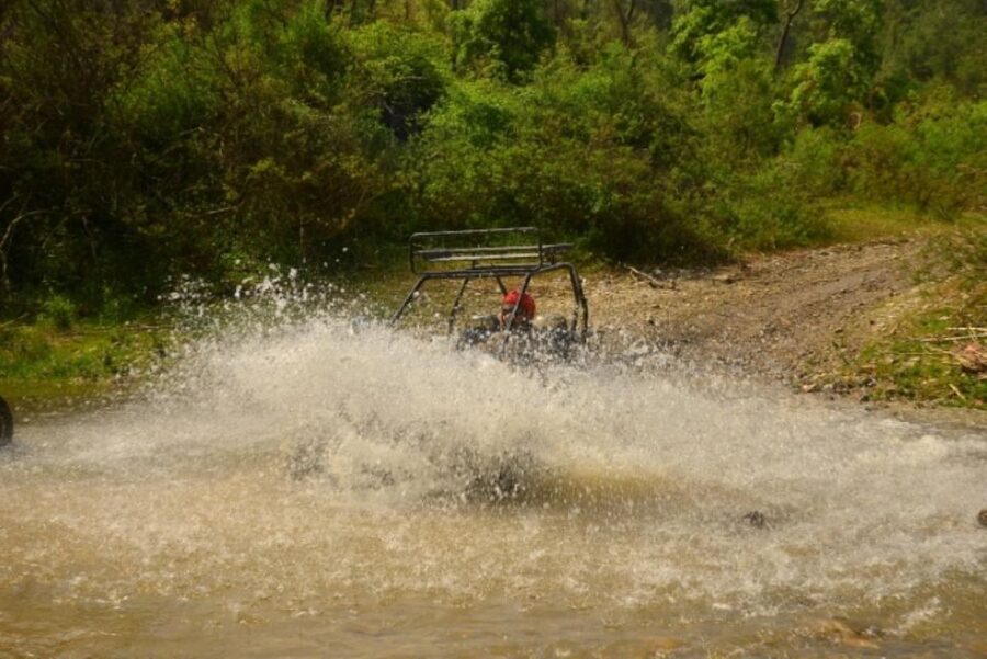 Alanya Buggy Safari Off-Road Thrills! - The river stop and the summer catch