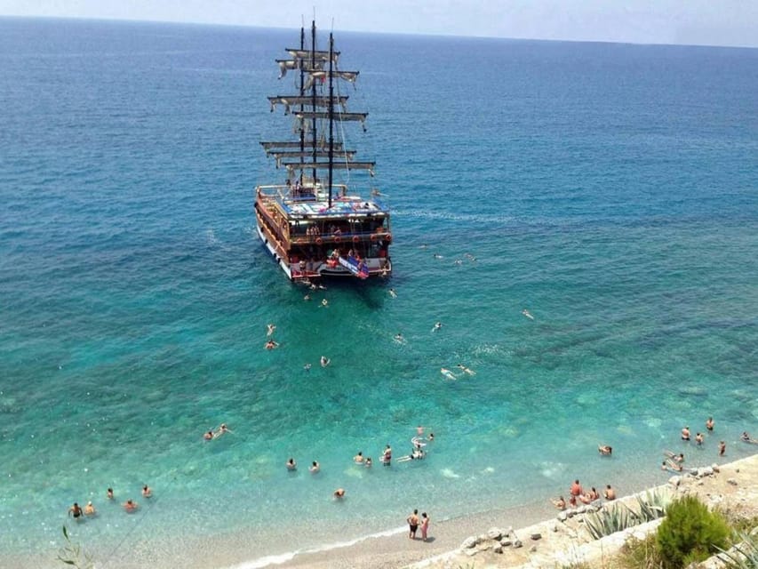 Alanya: Catamaran Boat Tour with Snorkeling and BBQ Lunch - A half-day on the Turkish Riviera