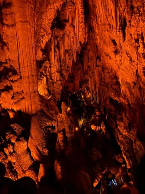 Alanya: City Tour with Cable Car and Damlatas Cave 3 in 1 - The I LOVE ALANYA viewpoint after dark