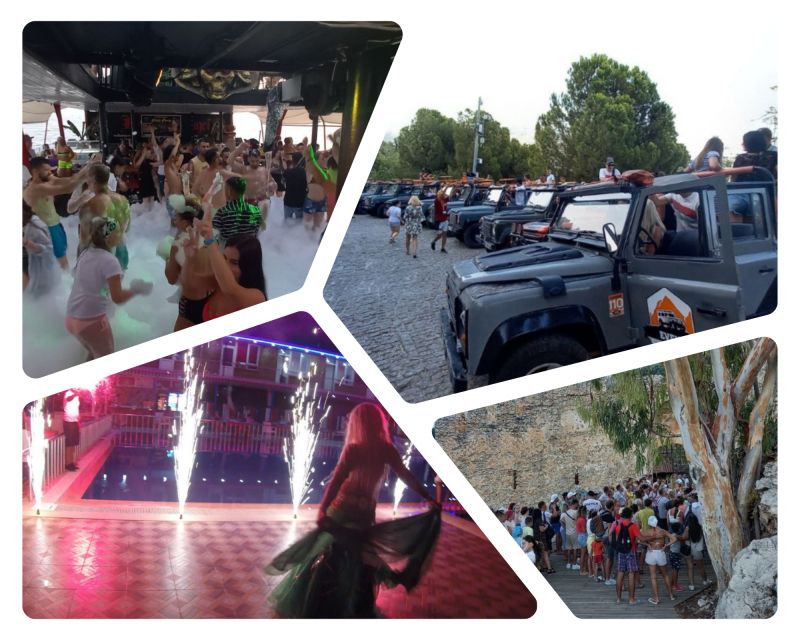 Alanya: Evening Jeep Tour with Sunset Boat Trip and Dinner - Guides, pickup, and the practical details