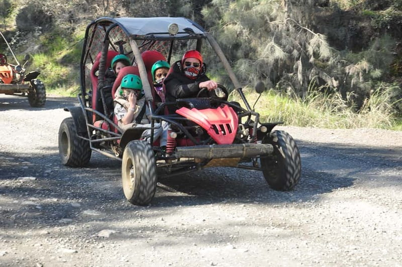 Alanya Family Buggy Off-Road Fun for All! - The river break is the cool-down you need