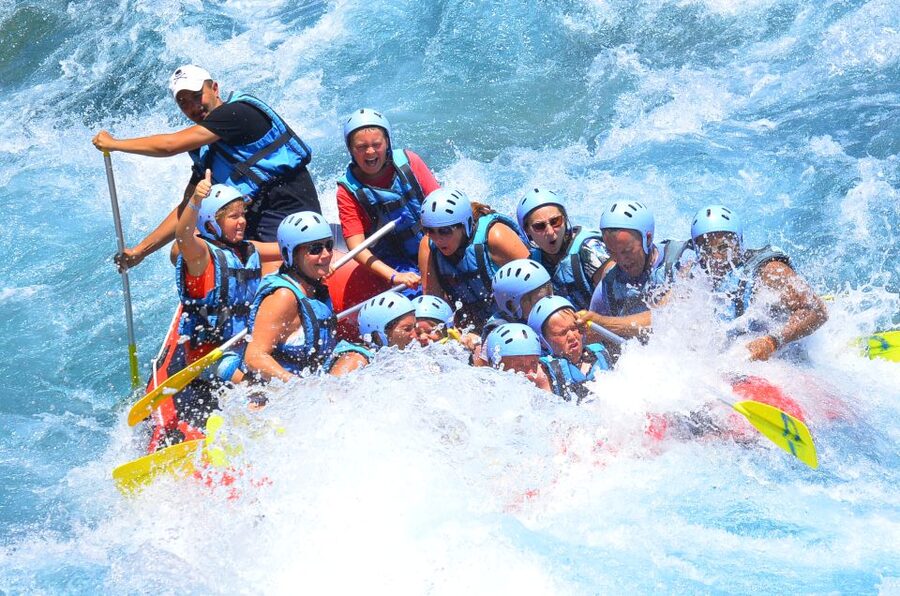 Alanya: Full Day Whitewater rafting with lunch and transport - The first river section: rapids, swimming, and body-rafting