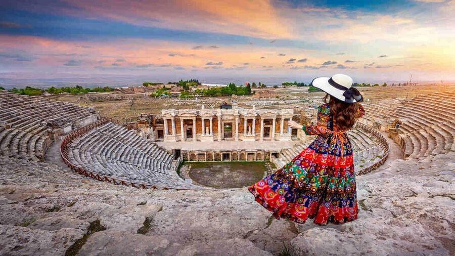 Alanya: Guided Pamukkale Tour with Breakfast, Lunch, Dinner - Hierapolis gives Pamukkale its historical weight