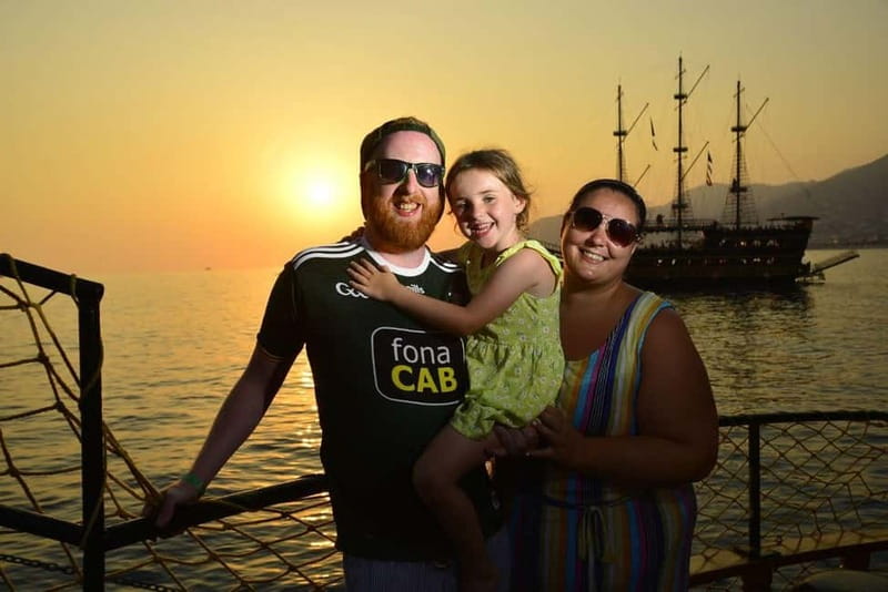 Alanya Optional Alcoholic Sunset Boat Cruise and Foam Party - Key points at a glance