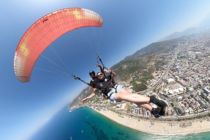 Alanya Paragliding With Experienced Pilot's - Who will enjoy this most