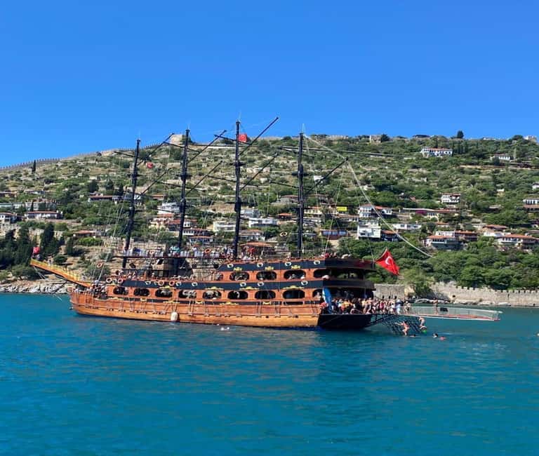 Alanya: Pirate Boat with Lunch and Unlimited Drinks - Key points to know before booking