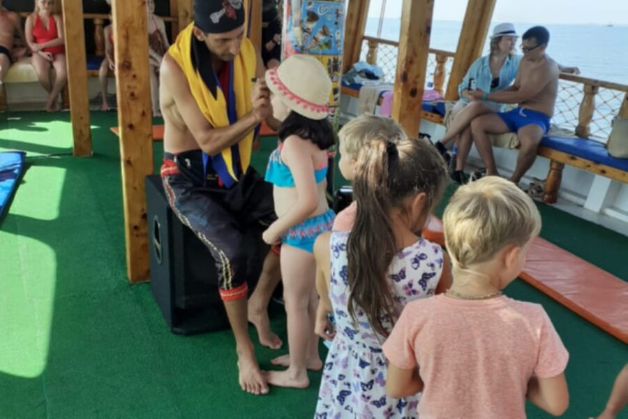 Alanya: Pirate Ship Cruise with Food and Swimming Stops - What the $11 price really covers