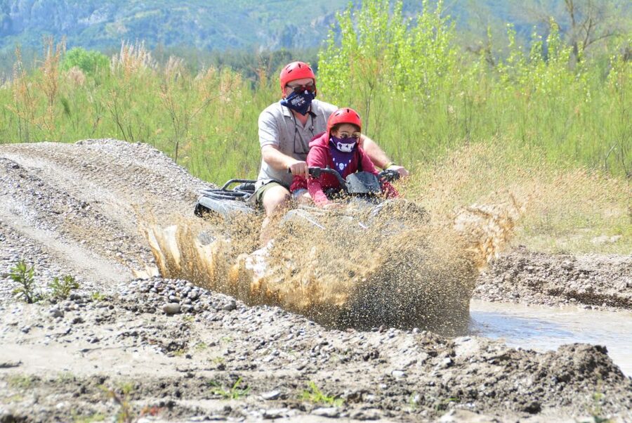 Alanya: Quad Bike Safari - Trading Alanya streets for the Alara River