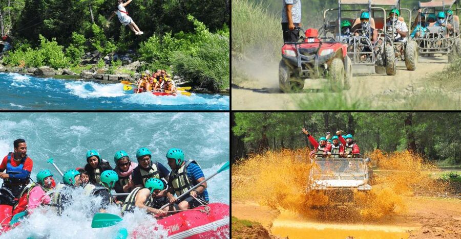 Alanya: Rafting, Zipline, Quad, Buggy, Jeep Tour with Lunch - Buggy or quad: choose your kind of dirt