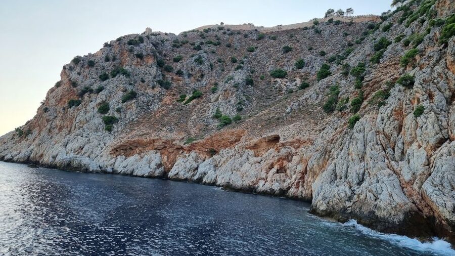 Alanya: Relax Boat Trip With Lunch & Swimming - The sea caves below Alanya Castle