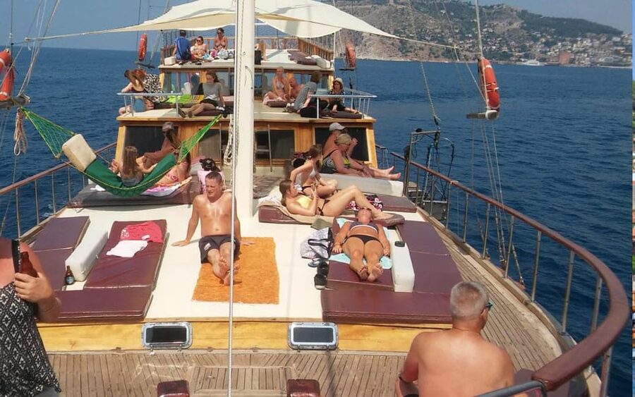 Alanya Relaxing Family Boat Tour Without Foam And Loud Music - What to bring for a comfortable day