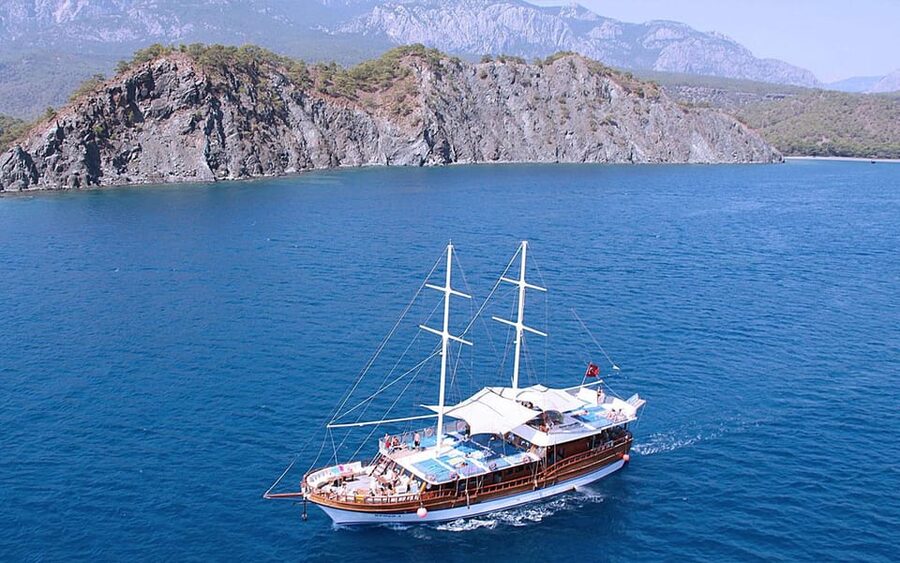 Alanya Relaxing Family Boat Tour Without Foam And Loud Music - Pickup from Alanya hotels