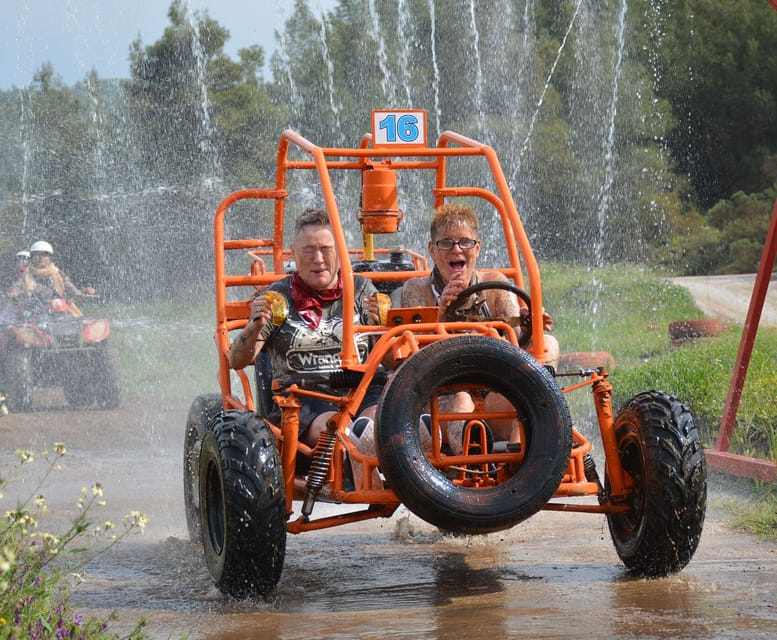 Alanya: River Rafting, Buggy Safari, and Ziplining Adventure - The buggy safari on dusty canyon roads