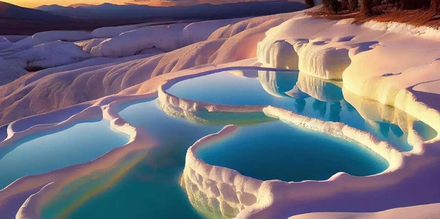 Alanya, Side, Antalya To Pamukkale & Salda Lake A Magical - Salda Lake and its pale shore