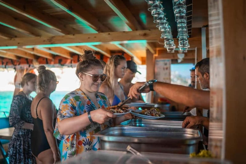 Alanya: Small-Group Boat Tour with Lunch and Soft Drinks - Swimming at Cleopatra Beach