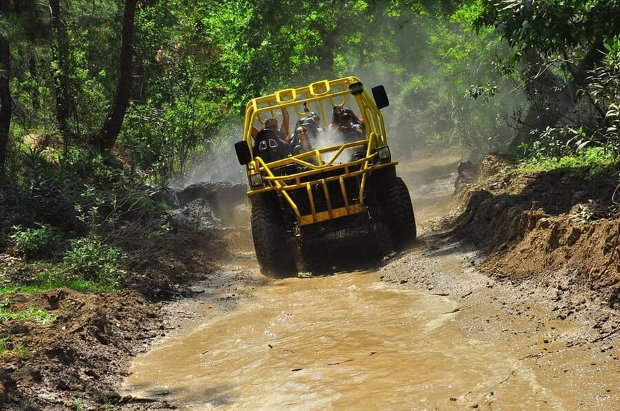 Alanya: Super Combo Quad, Buggy, Rafting & Zipline w/Lunch - The Guides Make a Difference