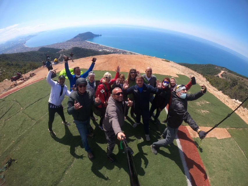 Alanya: Tandem Paragliding from 700m with Meeting or Pick Up - What happens from pickup to launch