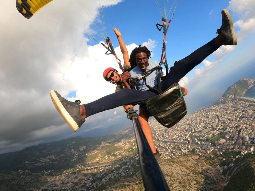 Alanya: Tandem Paragliding with Hotel Pickup - What the $77 price really covers
