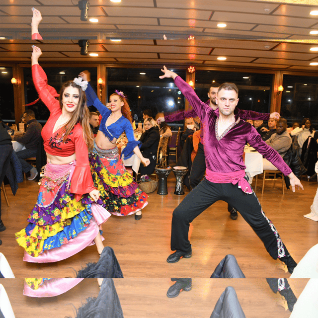 All Inclusive; Istanbul Bosphorus Dinner Cruise w/live shows - Timing, cancellation, and booking details