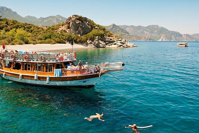 All Inclusive Marmaris Boat Trip With Lunch & Unlimited Drinks - Heaven Island and the fish farms