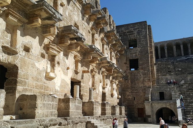 Ancient Perge, Aspendos Amphitheater and City of Side Tour - Argentum, Local Shopping, and the Commercial Pause