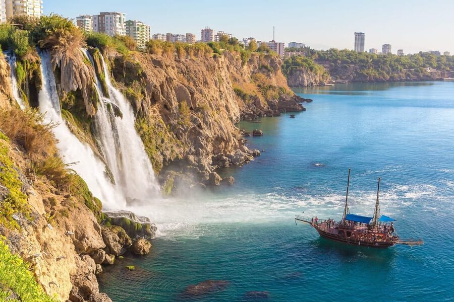Antalya: Beach & Waterfalls Boat Trip w/ Lunch & Soft Drinks - Is $24 good value for Antalya?