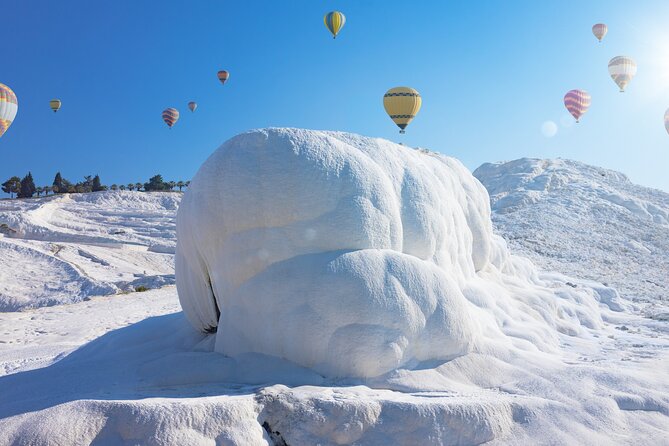 Antalya / Belek : Pamukkale Day Trip w/ Optional Hot Air Balloon - Cleopatra’s Pool and the extra swimming charge