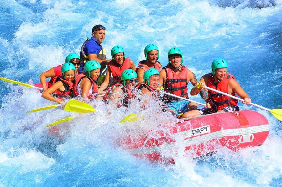 Antalya:Canyoning,Rafting,Zipline,Canyon visit with Lunch - Rafting through 10 rapids and 14 kilometers