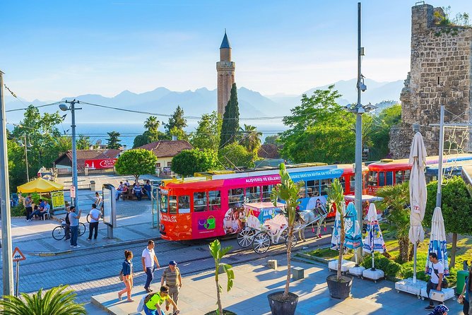 Antalya: City Tour with Boat Trip, Old Town & Waterfalls - Kaleici Marina and the boat ride