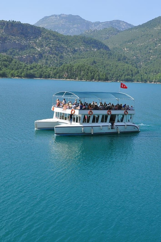 Antalya: Green Canyon Boat Trip with Lunch & Soft Drinks - From Alanya or Side to Oymapinar Dam