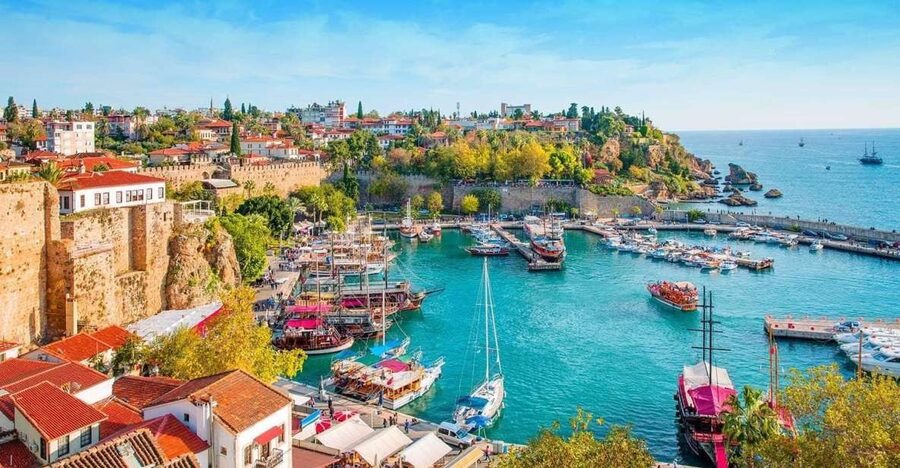 Antalya: Guided Old Town Tour with Boat Trip and Lunch - Starting the day by coach and cable car
