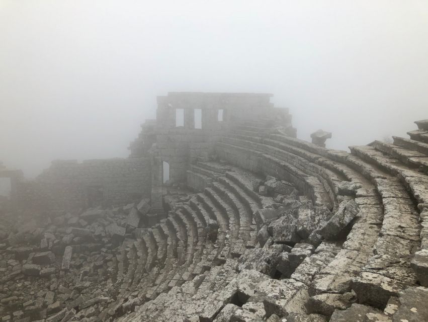 Antalya: Hiking in Termessos Ancient City - The theater above the mountains