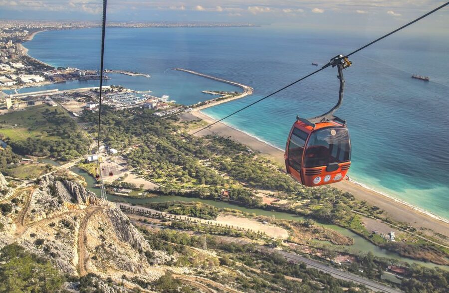 Antalya/Kemer: Old City, Waterfalls, Olympos Cable Car, Boat - The road to Antalya with a local guide