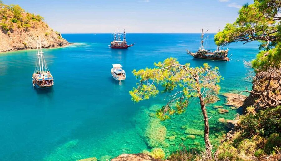 Antalya & Kemer: Pirate Boat Tour With Foam Party & Swimming - What this Antalya and Kemer boat trip is really like