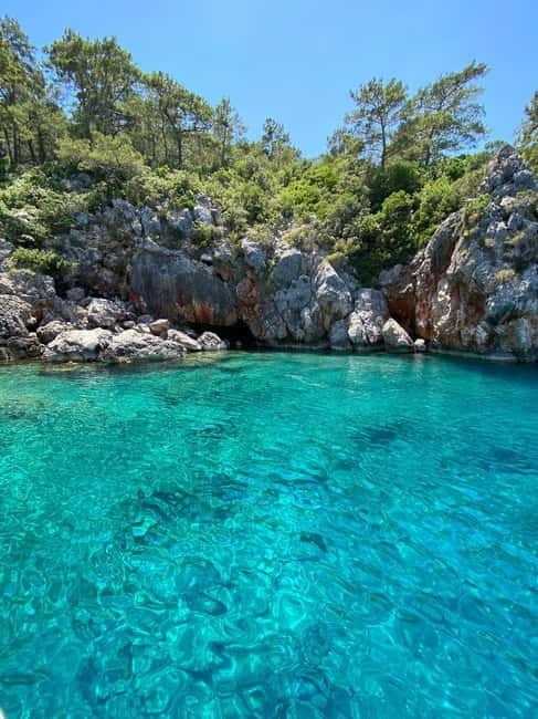 Antalya/Kemer: Suluada Boat Tour with Bays & Maldives Beach - Three swim stops, but a quick pace