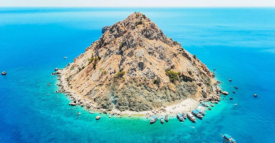 Antalya/Kemer: Suluada Island Small-Group Boat Tour w/ Lunch - Paradise Bay: your first swim in open water