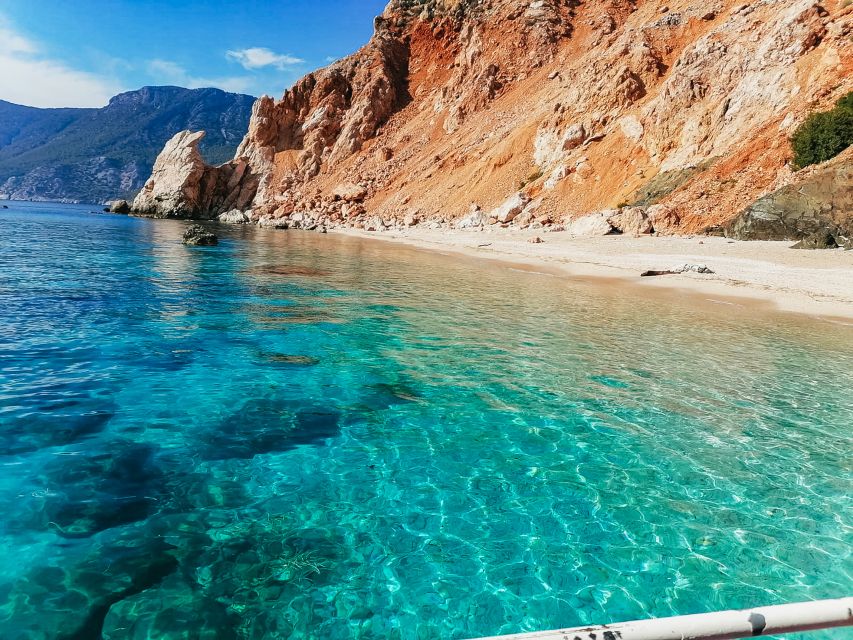 Antalya/Kemer: Suluada Island Small-Group Boat Tour w/ Lunch - Lunch onboard, with a simple choice of fish or chicken