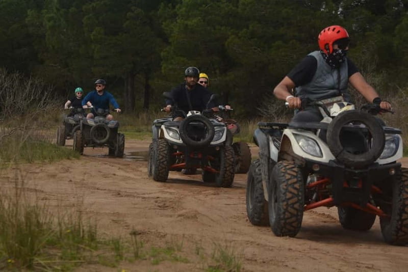 Antalya: Lara Beach Region Quad Safari - Choosing a single or double quad