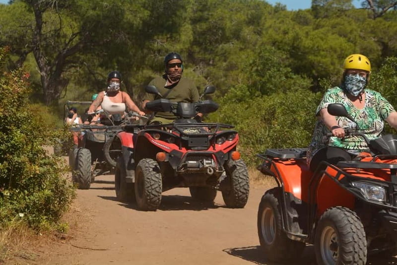 Antalya: Lara Beach Region Quad Safari - Starting with safety and practice
