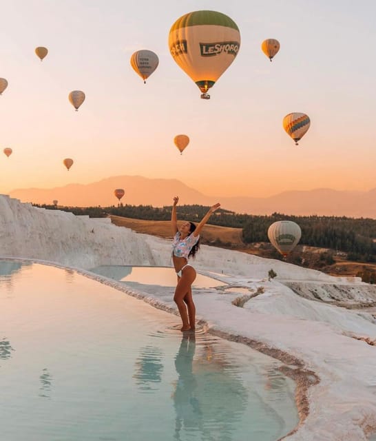 Antalya: Pamukkale Guided Tour With Optional Balloon Flight - Sunrise Above the White Terraces