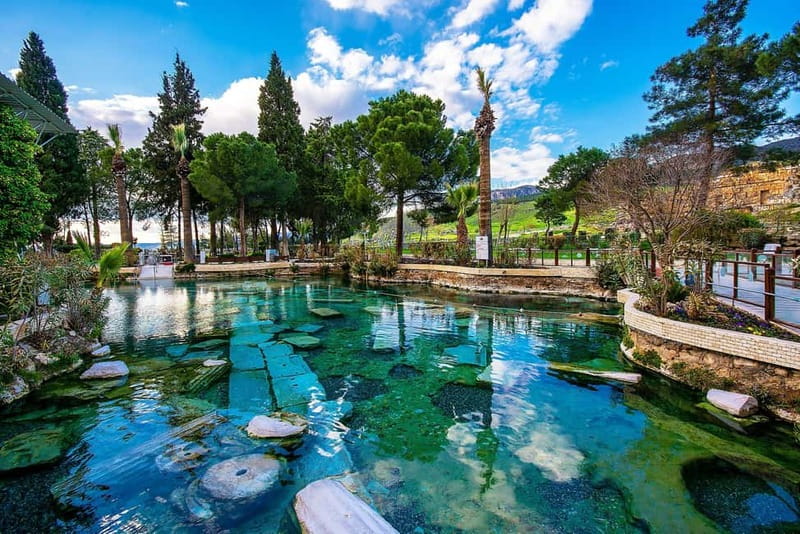 Antalya: Pamukkale Tour with Hot Air Balloon and Lunch - Hierapolis, a Roman city beside the springs