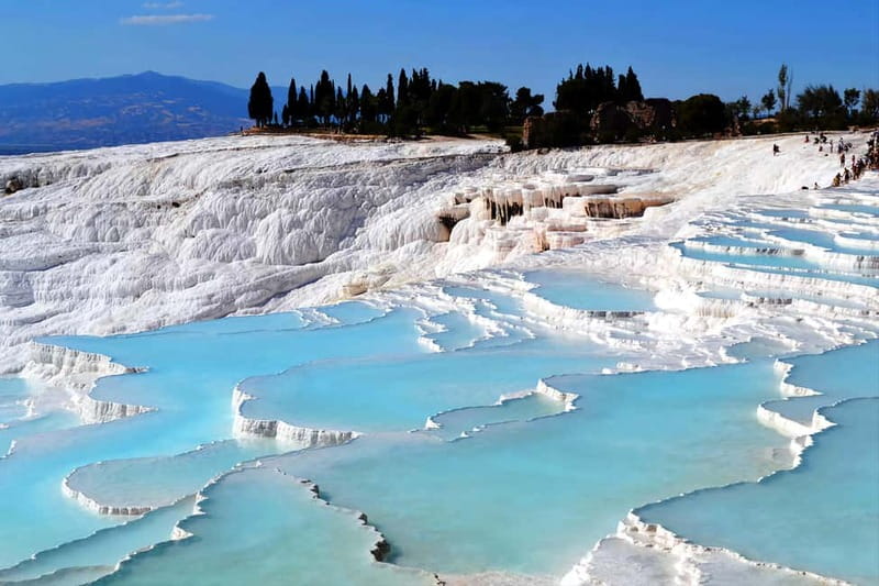 Antalya: Pamukkale Tour with Hot Air Balloon and Lunch - The balloon flight over Pamukkale