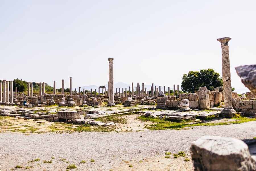 Antalya: Perge, Aspendos, City of Side, and Waterfalls Tour - Transport, group size, and the long road